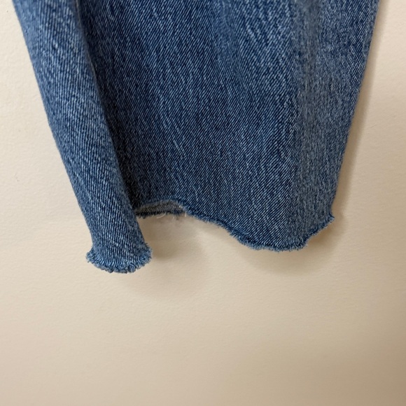 Maurice’s HighRise Distressed Mom Jeans Light Wash Plus Size 22 Relaxed Fit - Picture 10 of 16